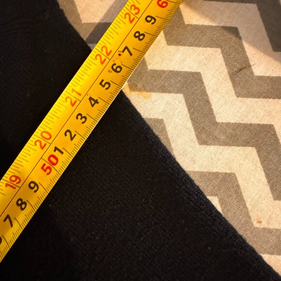 Nina Charles for Kasper ASL Black Knit Maxi Dress – Size Large - Picture 8 of 8